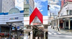 初の合同イベントを企画した新潟市中心部の商店街（合同会社アレコレ発表資料より）