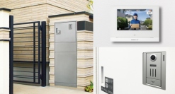 宅配ボックスとテレビドアホンが連動した「録画機能付き宅配ボックス」（画像: 日本宅配システムの発表資料より）