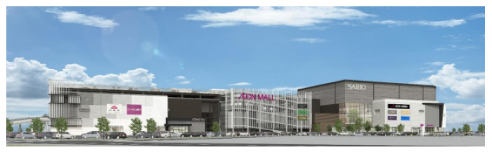 イオンモール川口のオープンイメージ（イオンモール発表資料より）