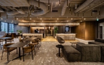 SUBARU Labが入るH¹O渋谷三丁目の共用ラウンジのイメージ（画像: SUBARU発表資料より）