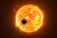 低密度巨大ガス惑星のイメージ (c) ESA/HUBBLE, NASA, M. KORNMESSER