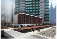 JR川崎タワー商業棟のイメージ（JR東日本発表資料より）