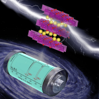 酸素の電子を使っても熱としてエネルギーを失うことなく、電気エネルギーを蓄えられる電極材料Na2Mn3O7のイメージ図（東京大学の発表資料より）