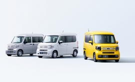 マイナーチェンジを受けたホンダ・N-VAN（画像:本田技研工業の発表資料より）