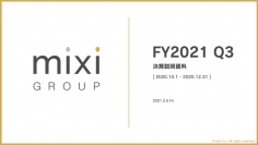 ミクシィ、3四半期連続で前年同期比増収増益を達成　成長期待のスポーツセグメントへ積極的に投資