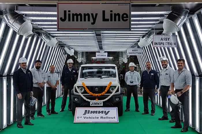 スズキ・ジムニーはインドで輸出専用モデルが生産されている（画像: スズキ発表資料より）