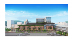 新長崎駅ビルの完成イメージ（JR九州発表資料より）