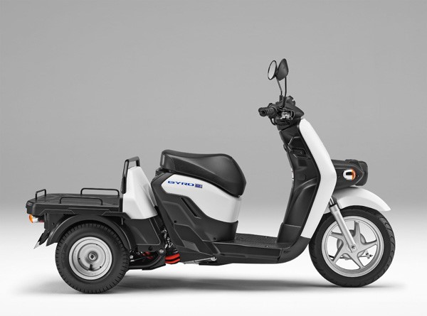 ジャイロ e:（ロスホワイト）（画像: 本田技研工業の発表資料より）