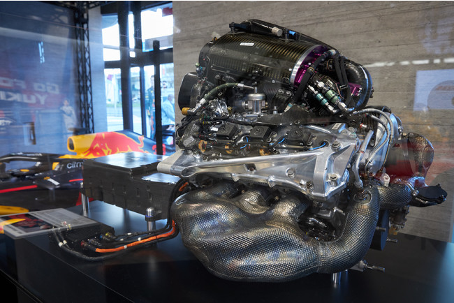 RA619H（2019年オーストリアGP優勝マシン搭載パワーユニット）（本田技研工業の発表資料より）