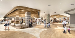 リニューアル後のアルパーク内観イメージ（大和ハウス工業発表資料より）