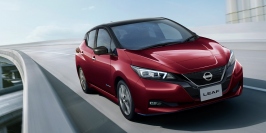 国産EVの代表格である日産・リーフ（画像: 日産自動車発表資料より）