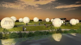 2022年3月には、福岡県福岡市の「海の中道海浜公園」に宿泊やアクティビティの機能を備えた「滞在型レクリエーション拠点」が誕生する 2022年3月には、福岡県福岡市の「海の中道海浜公園」に宿泊やアクティビティの機能を備えた「滞在型レクリエーション拠点」が誕生する