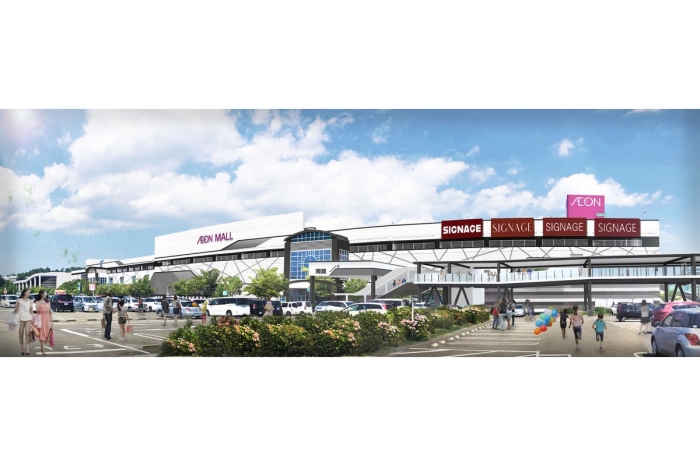 イオンモール新利府北館の開業イメージ（イオンモール発表資料より）