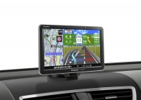 SSDポータブルナビゲーション「ゴリラ」車載イメージ（画像：パナソニック発表資料より）