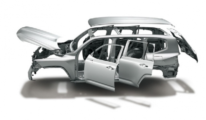 高剛性 軽量ボディ（画像: トヨタ自動車の発表資料より）
