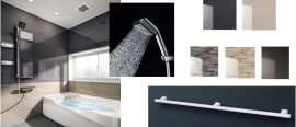 クリナップ＜７９５５＞（東１）は、中高級価格帯システムバスルーム「アクリアバス」の基本プランに、品質はそのままに機能をシンプルにした「スタイリッシュプラン」をラインナップし、９月１日から受注を開始した。また、普及価格帯システムバスルーム「ｙｕａｓｉｓ（ユアシス）」にも新柄の壁パネルを追加し同日受注開始する。