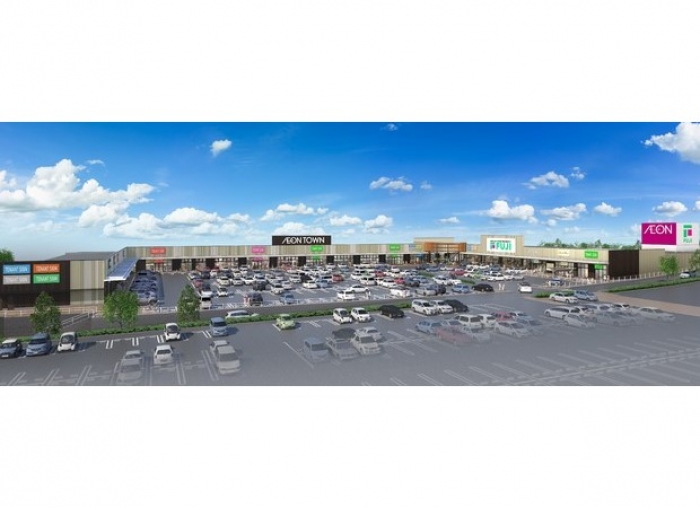 イオンタウン川之江のリニューアルオープンイメージ（イオンタウン発表資料より）