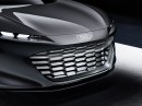 Audi grandsphere concept フロント：発表資料より
