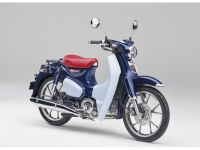 新型125ccエンジンを搭載したスーパーCUB125(国内販売計画2500台/年)、モンキー125(同3500台)　価格は共に44.0万円