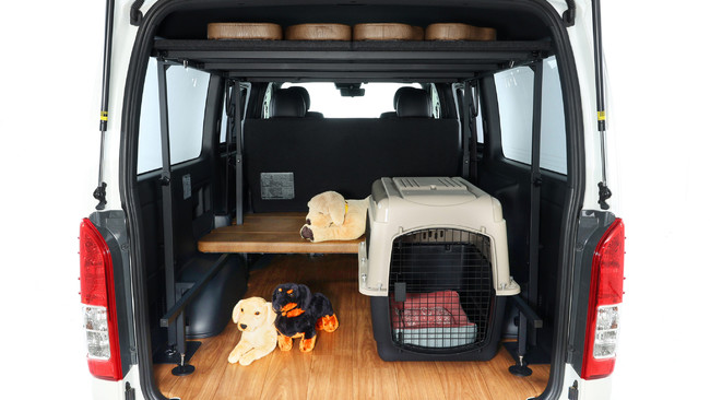 DOG VAN ORIGINAL BedKIT（ドッグバン オリジナルベッドキット）：発表資料より