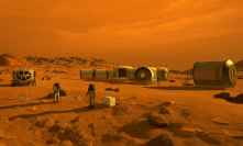 火星のベースキャンプにおける活動風景イメージ (c) NASA