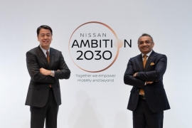 長期ビジョン「Nissan Ambition 2030」を発表した日産(画像: 日産自動車の発表資料より) 長期ビジョン「Nissan Ambition 2030」を発表した日産(画像: 日産自動車の発表資料より)