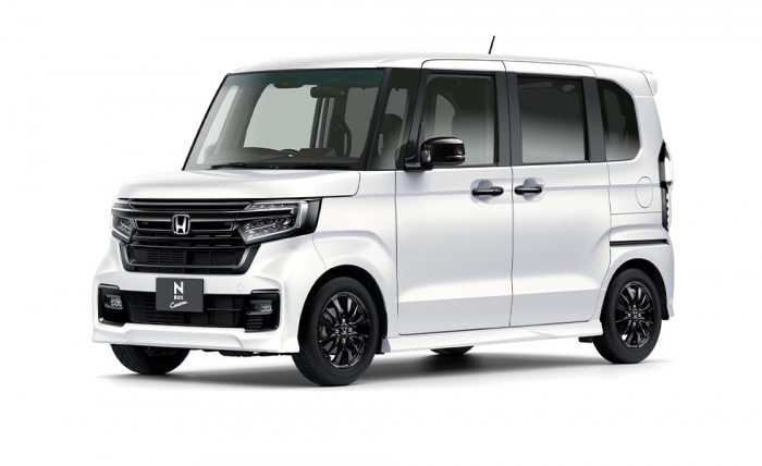 N-BOX Custom STYLE+ BLACK（画像: 本田技研工業の発表資料より）