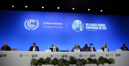 国連気候変動枠組み条約第26回締約国会議（COP 26）
画像提供　全国地球温暖化防止活動推進センター（JCCCA:　Japan Center for Climate Change Actions）