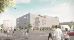 流山おおたかの森SCアネックス2の開業イメージ（東神開発発表資料より）