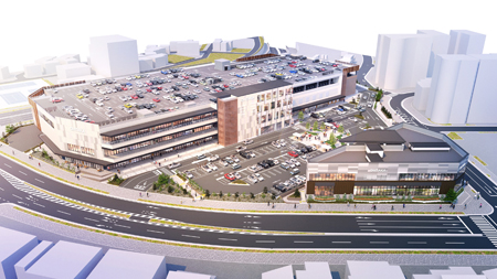 コトエ流山おおたかの森の外観イメージ（大和ハウス工業発表資料より）