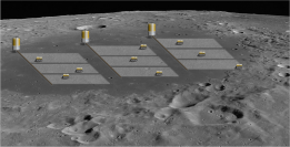月面で活性酸素種から酸素を作り出す工場のイメージ (c) ESA
