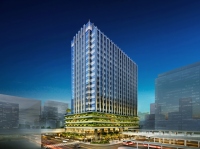 広島JPビルディングの開業イメージ（日本郵便など発表資料より）