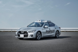 日産が発表したグラウンド・トゥルース・パーセプション技術を搭載した実験車両（画像：日産自動車株式会社）