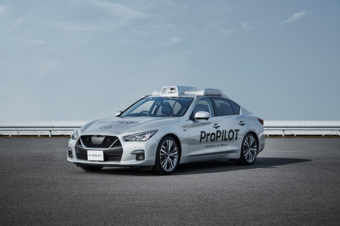 日産が発表したグラウンド・トゥルース・パーセプション技術を搭載した実験車両（画像：日産自動車株式会社）