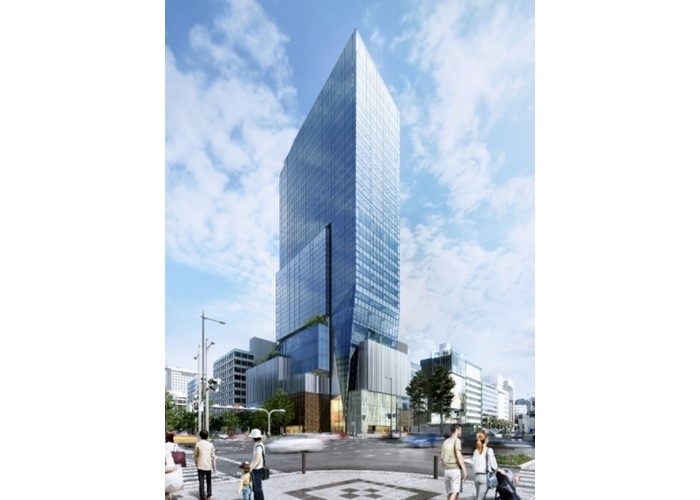 心斎橋プロジェクトの完成イメージ（JR西日本発表資料より）