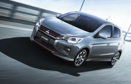 ミラージュ（画像: 三菱自動車工業の発表資料より）