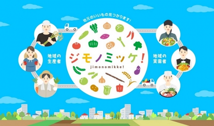 「ジモノミッケ！」ユーザー向けサイトのイメージ画像（画像: 凸版印刷の発表資料より）