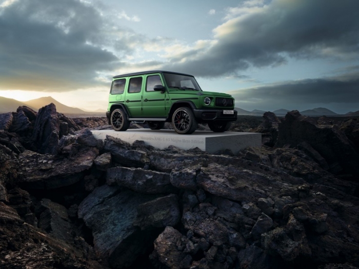 AMG G63 マグノヒーローエディション（画像: メルセデス・ベンツ日本発表資料より）