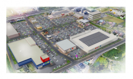 ゆめモール西条の開業イメージ（イズミ発表資料より）