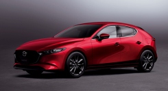 一部改良を受けたMAZDA3（画像: マツダ発表資料より）