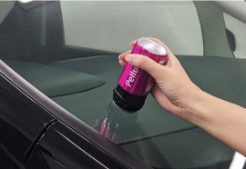 「ペルシード プレミアムウインドウコート」の使用イメージ。(画像:ペルシード発表資料より) 「ペルシード プレミアムウインドウコート」の使用イメージ。(画像:ペルシード発表資料より)