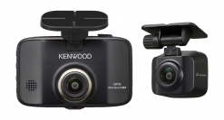 10月より新発売となる前後同時撮影対応２カメラドライブレコーダー「DRV-MR870」（画像：JVCケンウッド発表資料より）