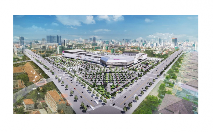 イオンモールミエンチェイの開業イメージ（イオンなど発表資料より）