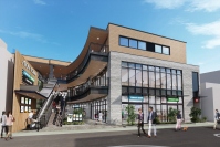 イオンタウン旗の台の開業イメージ（イオンタウン発表資料より）