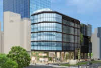 八重洲一丁目東A地区再開発の完成イメージ（東京建物発表資料より）