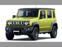 インドで開催された「AUTO EXPO 2023」で公開した、新型「ジムニー5ドア」　3ドアのジムニーシエラに比べて、全長を435mm、ホイールベースを340mm延長したボクシーなボディ