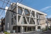 VORT麻布イーストII（仮称）の外観（画像: ボルテックスの発表資料より、2022年10月撮影）