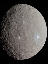 準惑星ケレス (c)  NASA / JPL-Caltech / UCLA / MPS / DLR / IDA / Justin Cowart
