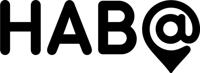 HAB@のロゴ（パルコ発表資料より）