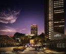 「センタラグランドホテル大阪」外観イメージ（南海電鉄の発表資料より）